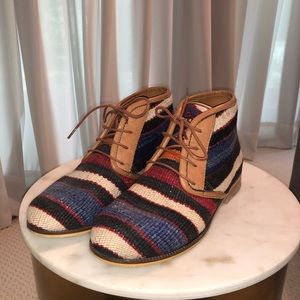 Custom stitched shoes